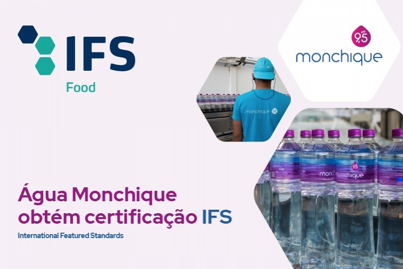 gua Monchique obtm certificao IFS, reforando padres de qualidade e confiana internacional