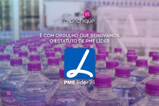 gua Monchique distinguida com o Estatuto de PME Lder 2024